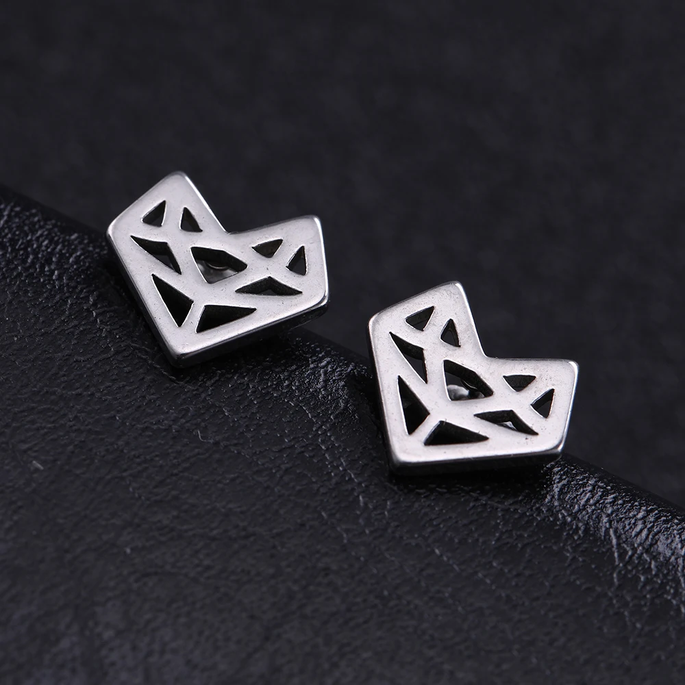 COOLTIME jigsaw fox Life Tree Plane сердцебиение кактус зуб Boho маленькие серьги из нержавеющей стали для мужчин и женщин подарок