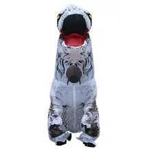 T-REX для взрослых, надувной костюм, Рождественский косплей, динозавр, животные, комбинезоны, костюм на Хэллоуин для женщин и мужчин