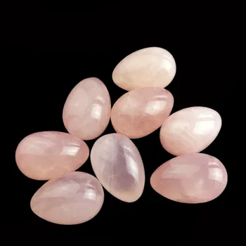 

1 pc Wholesale Natural Rose Pink Crystal Eggs Quartz Carving Healing Crystal Eggs