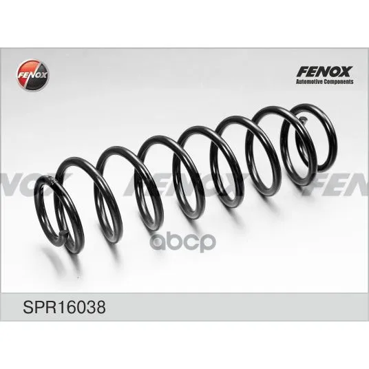 Пружина Задняя Skoda Fabia 00- 1.2-1.6 Spr16038 FENOX арт. SPR16038