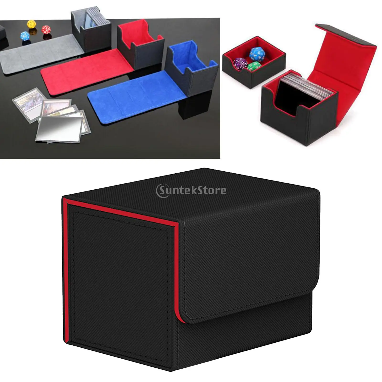 2021 Hot Trading Card Deck Box Holder Large MTG Card Organizer Storage