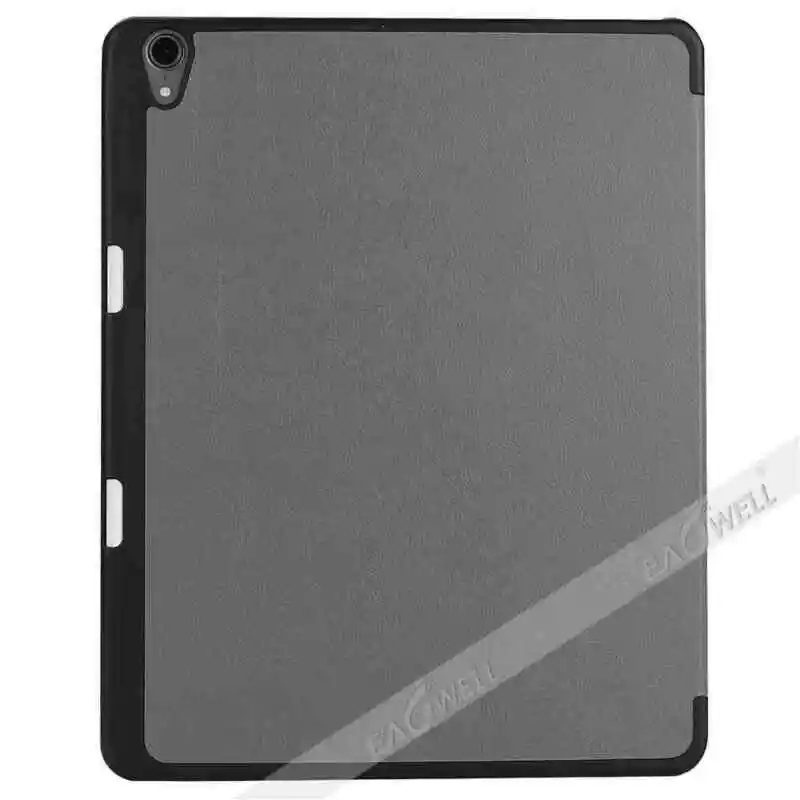 Умный чехол для iPad Pro 12,9 дюйма, противоударный трехскладной чехол-подставка из искусственной кожи, флип-чехол для планшета