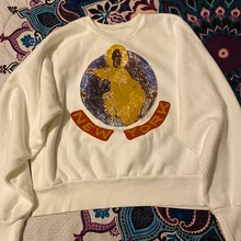 Толстовки с 3D принтом Kanye West Jesus Is King Sunday service, пуловеры с 3D принтом Kanye West Jesus is King, толстовки