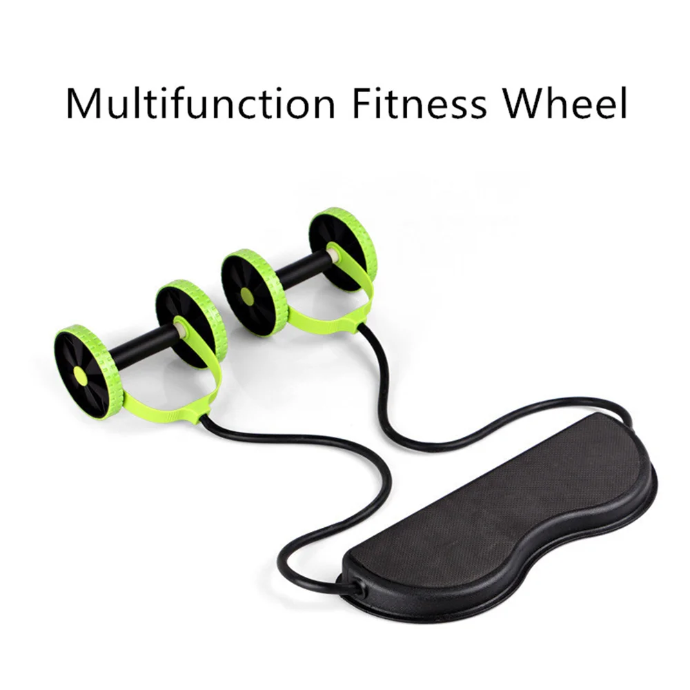 

Ab Roller Wheel Fitness abdomen Multifunction Double Wheel Workout Gym At Home Arm Waist Leg Muscle Exercise Equipment Good Body