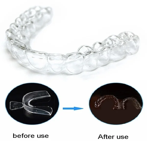 

Anti Snoring Eliminates Snoring Sleeping Mouth Guard Stop Teeth Grinding Bruxism with Case Box Sleep Aid Health Care 1Pairs