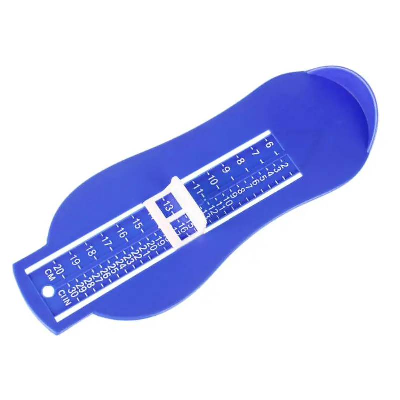 medidor regla de medición infantil dispositivo de medición 20 cm niños zapatos de bebé azul infantil Hnourishy Dispositivo de calibre medido para niños pie tamaño 