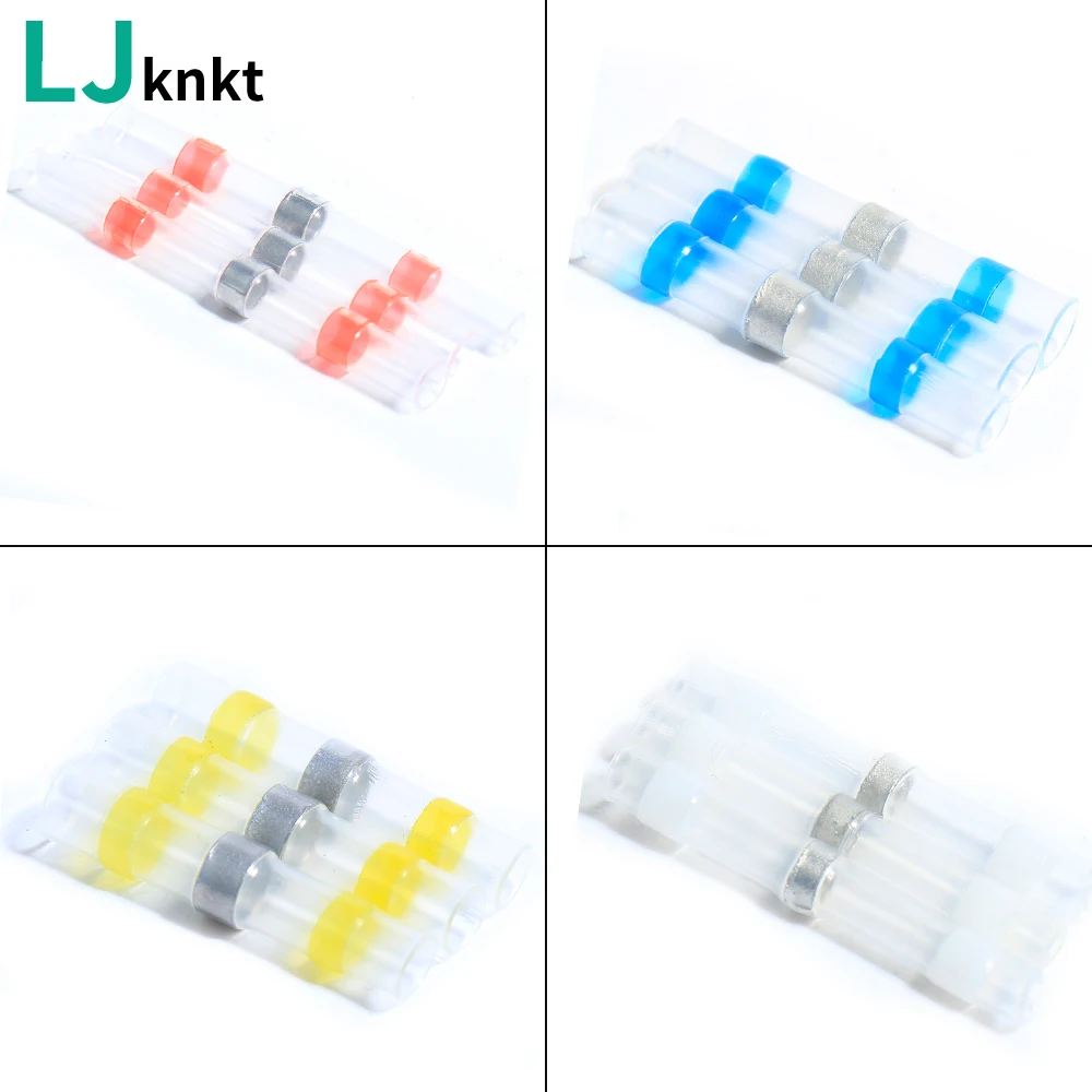 

Insulated Waterproof Solder Seal Sleeve Splice Terminals Heat Shrink Electrical Wire Connector Butt Connectors Assortment mix