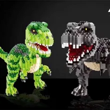 1457 шт.+ 16089 16088 мини-конструкторов в тайском стиле с зеленым динозавром, здание игрушка модель тиранозавра "Мир Юрского периода" фигурки South Park, игрушки для детей, подарки, B