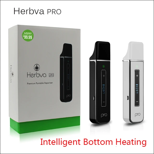 Airistech Herbva PRO Dry Herb Vaporizer Kit ceramic 2200mah Baking intelligent bottom heating herbal nokiv dry herb vaporisator|dry vaporisator|herb
