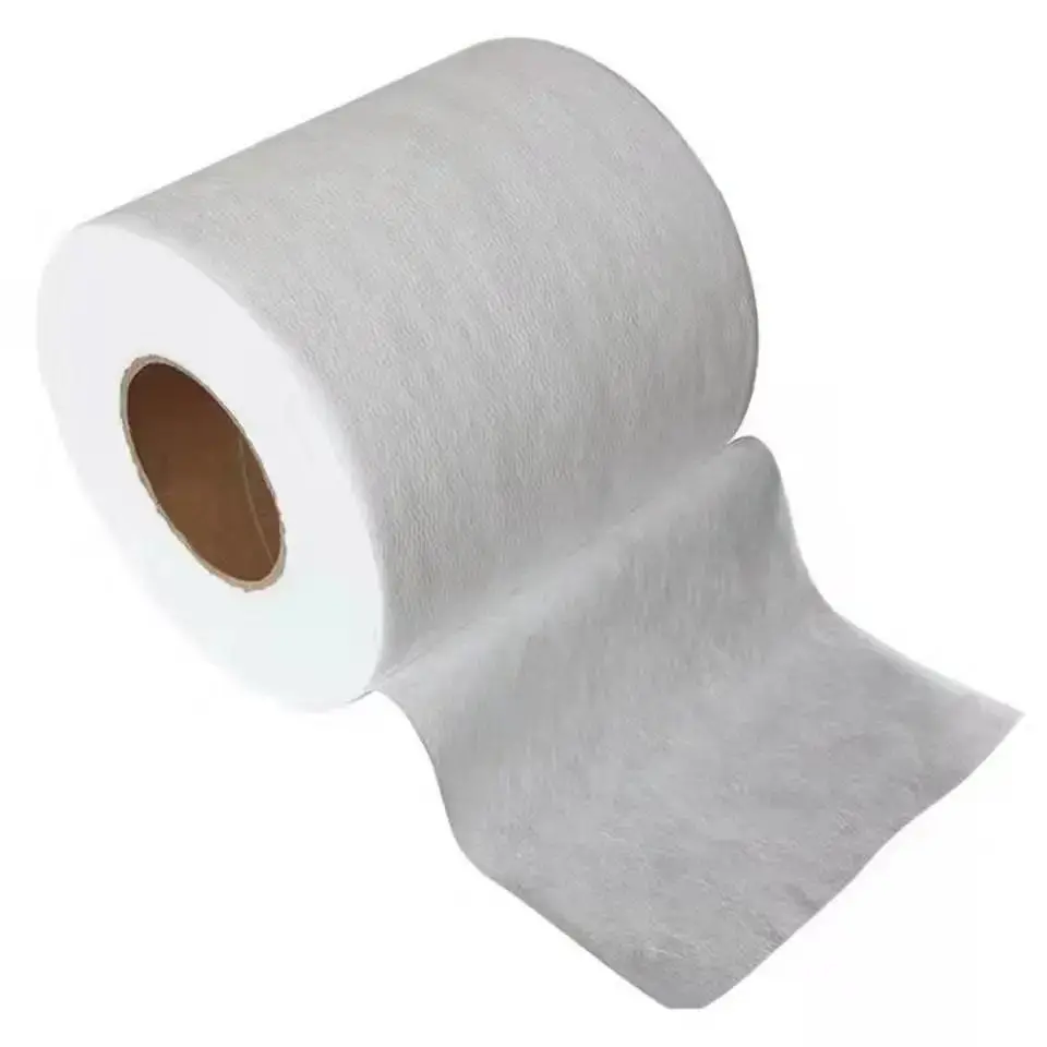 

1 meter 25g BFE95 99 Meltblown fabric Blue white non-woven 17.5cm width