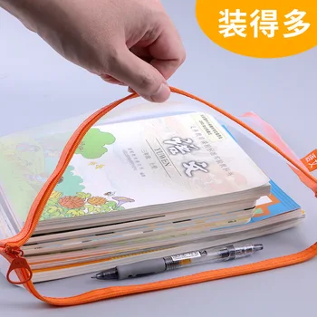 

A4 Young STUDENT'S for Compartmental Large-Volume Test Paper Storage Bag Book Ba
