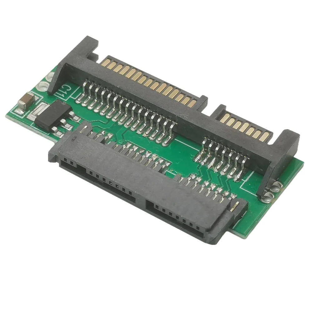 

Converter for 1.8" to 2.5" SSD HDD 16pin MSATA to 22pin SATA Card micro SATA to SATA Adapter Female SATA Card