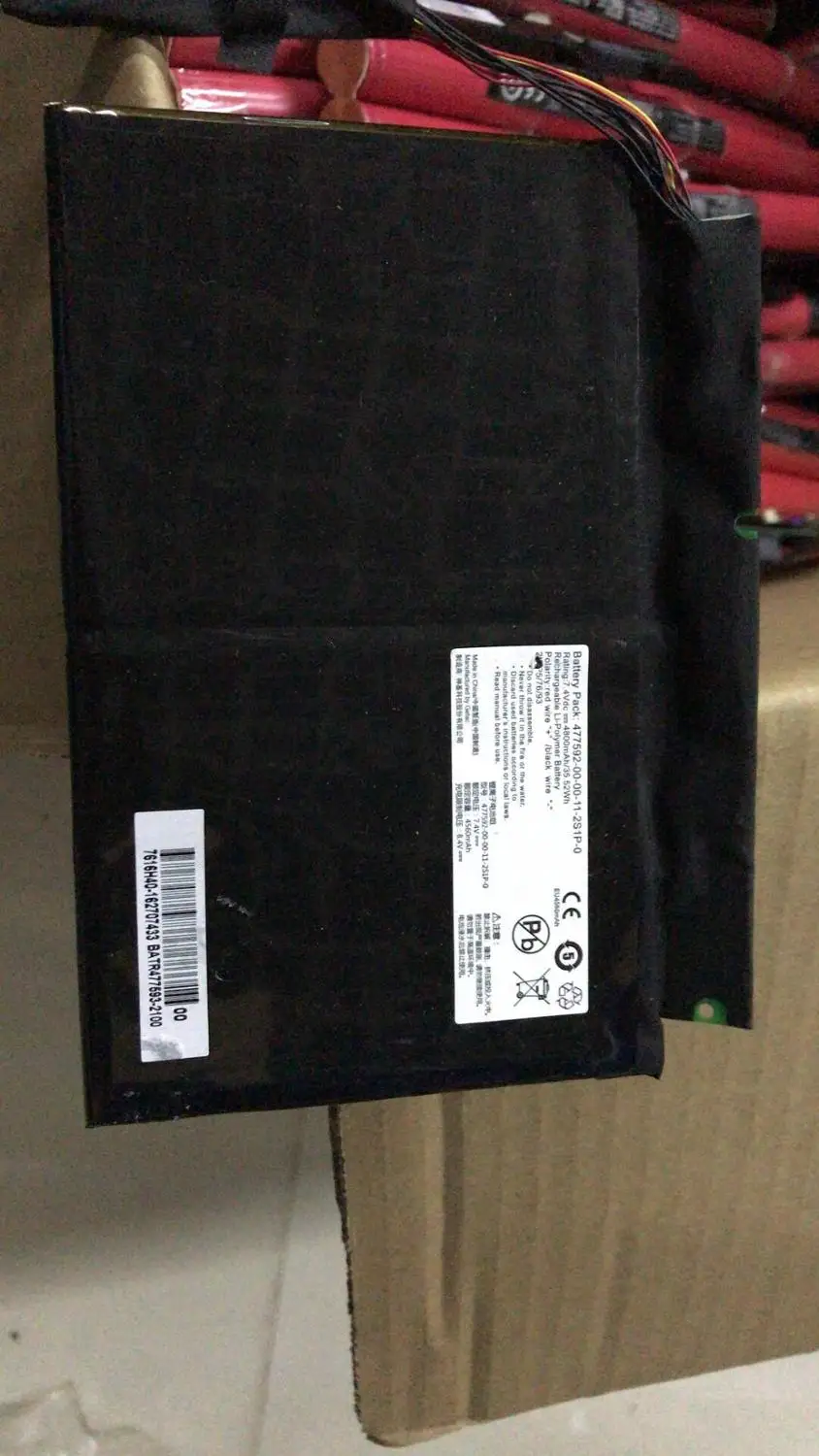 Новый оригинальный аккумулятор для Medion Akoya S4219 S4220 S6219 S6421 40057161 477592-00-00-11-2S1P-0