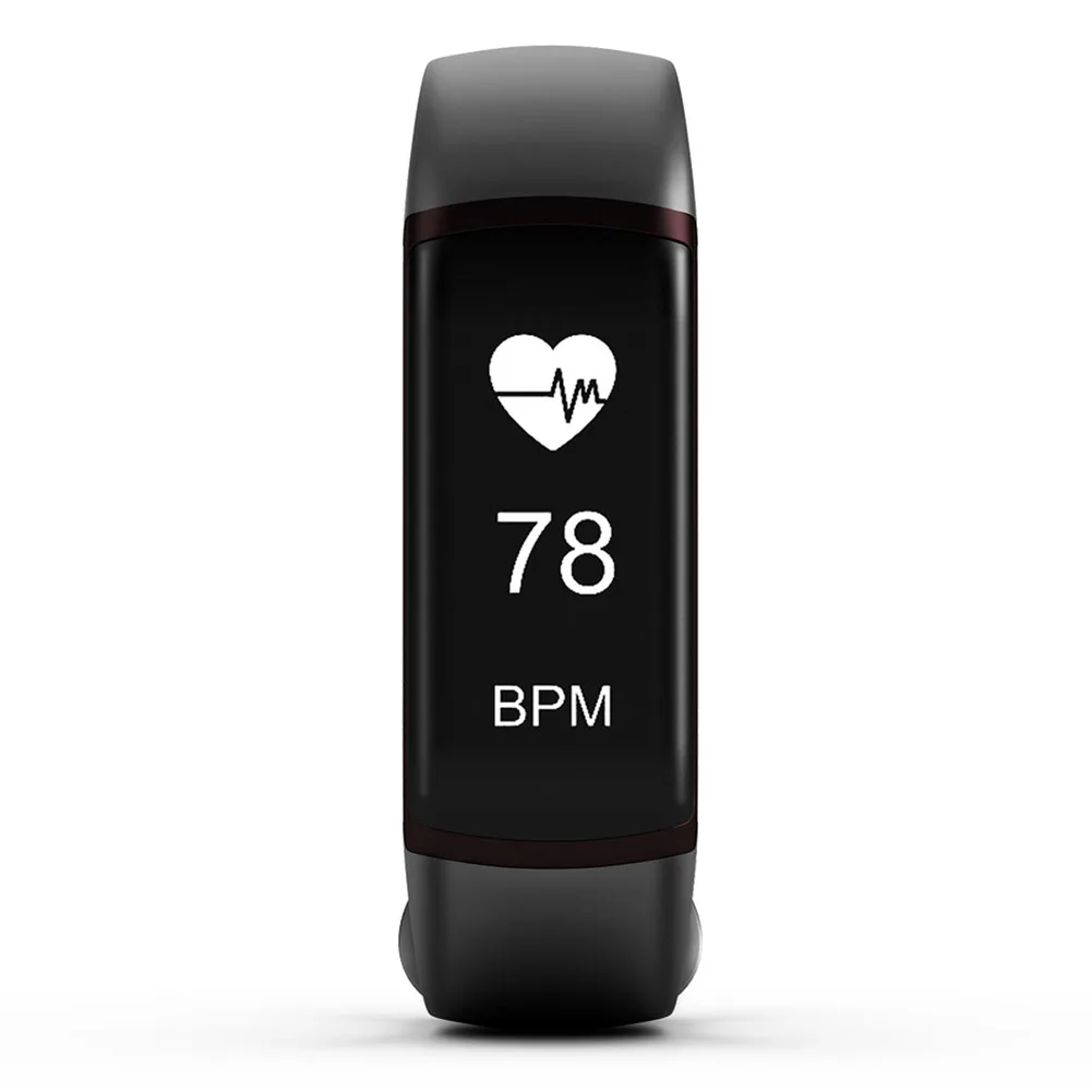 B19, Bluetooth, водонепроницаемые, 0,87 дюйма, 316, нержавеющая сталь, Смарт часы, пульсометр, монитор артериального давления, браслет, фитнес