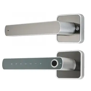 

Aluminum Alloy Fingerprint Door Lock Intelligent Semiconductor Active Password Unlock Door Lock