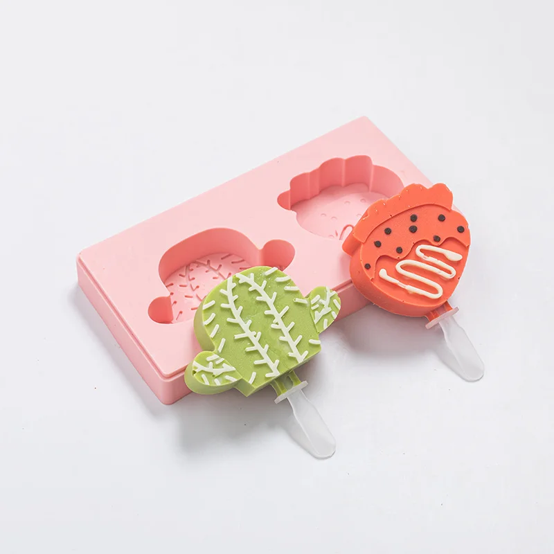 silicone mold Forms for ice cream Mousse kitchen accessories bakery tools Animals Shape Jelly 3d pastry mould chocolate molds