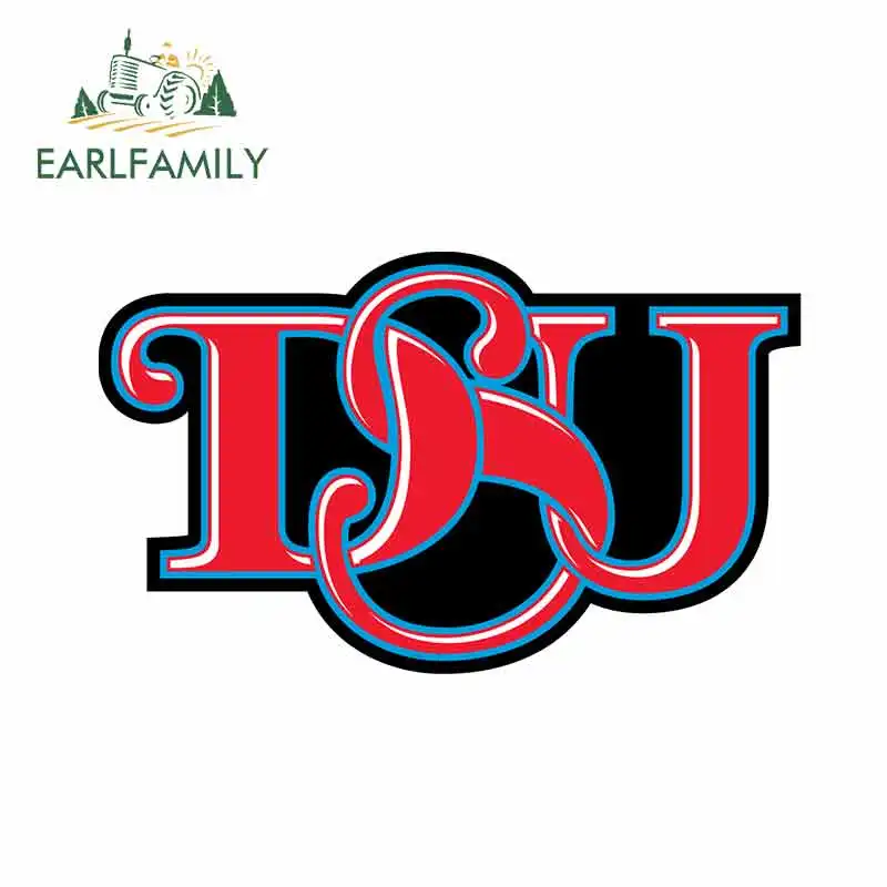 

EARLFAMILY 13cm x 7.3cm for Delaware State Sign Funny Car Stickers Vinyl Helmet JDM RV VAN Car Accessories Graphics Waterproof