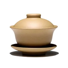 Yixing Gaiwan 160 мл чайная чаша из натуральной фиолетовой глины, чайная супница, набор с крышкой и блюдцем, чайный набор кунг-фу, чайная посуда, контейнер для чая