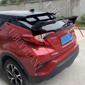 

For Toyota C-HR CHR 2018-2019 ABS Rear Tail Tailgate Trunk Spoiler Lid Cover Trim Accessories