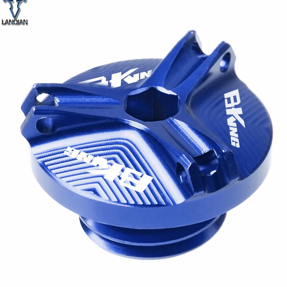 For Suzuki B-KING 2007 2008 2009 2010 Motorcycle Accessories Aluminum Motorbike Engine Oil Cup Plug Sump Cap Cover Engine Moto