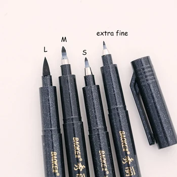 

1-Piece Brush Calligraphy Pens Ink Refillable Art Marker for Writing Sketching Outlining Office School Supplies Stationery