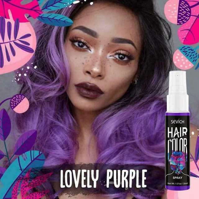 30ML Colorful Temporary Hair Color Spray Hair Dye Colour Wash Out Halloween  Party Costume Hair Styling Accessories - AliExpress