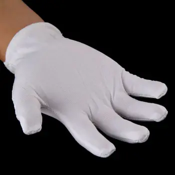 

5 pairs/set of white universal hydrating lining gloves, work gloves, high stretch gloves, thin jewelry, lightweight ceremonial