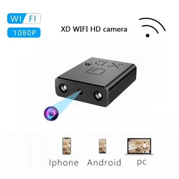 

XD WIFI HD 1080P IP Mini Micro Camcorder Infrared Night Vision Camera Home Recorder P2P Motion Detection Cam Remote Monitor