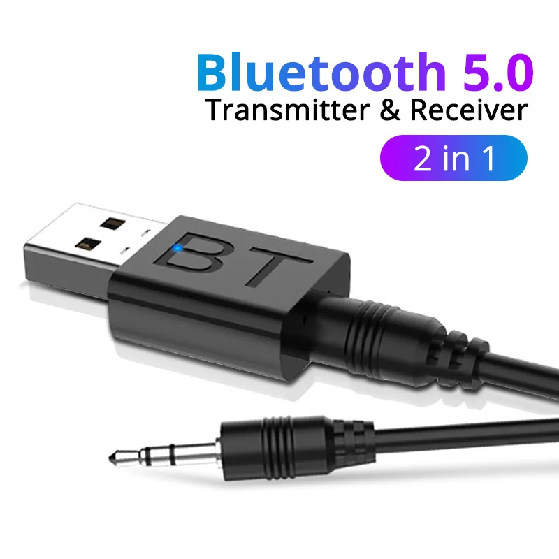 FONKEN аудио Bluetooth передатчик приемник автомобильный AUX кабель комплект Bluetooth беспроводной адаптер ТВ разъем беспроводные наушники USB адаптер
