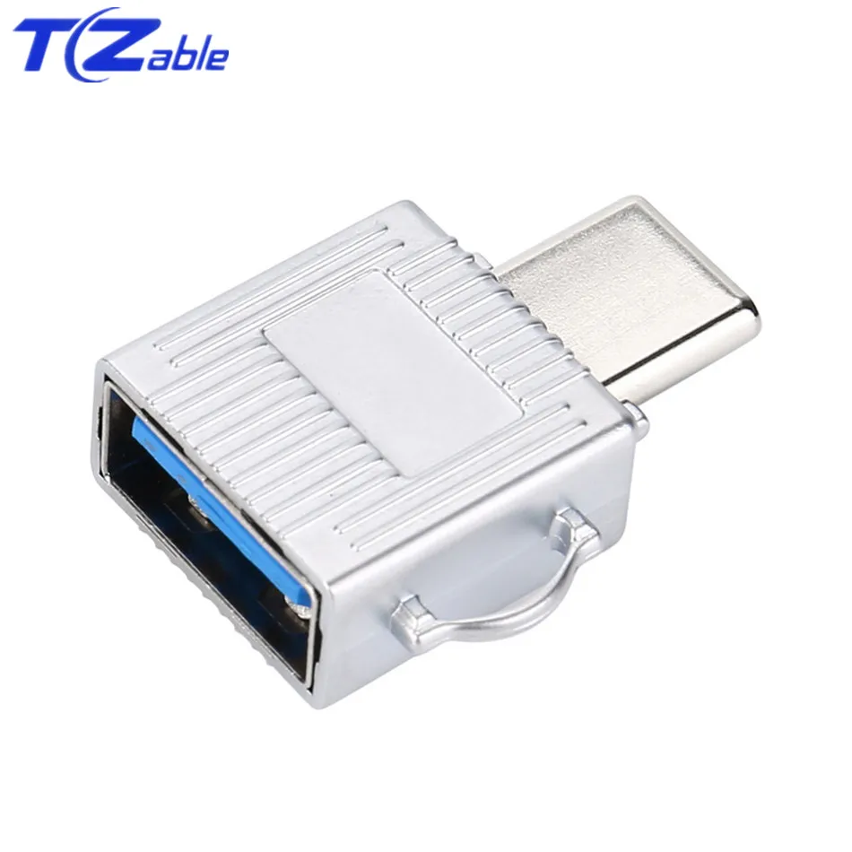 USB C адаптеры для мобильных телефонов типа C к USB 3,0 адаптер type-C конвертеры OTG для Macbook pro Air samsung S10 S9 USB OTG