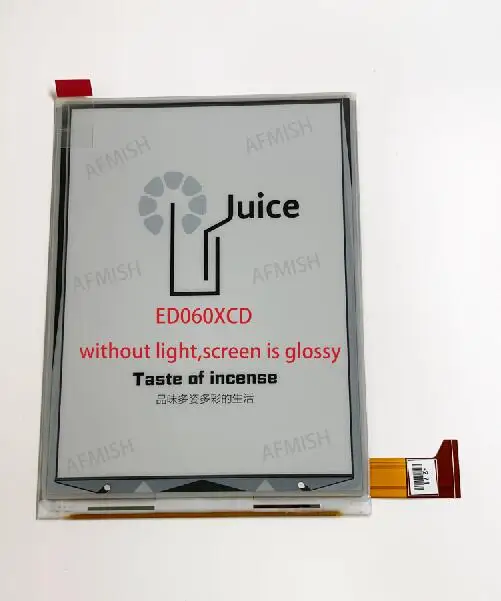 ED060XCD 100% новый eink ЖК дисплей экран с подсветкой без касания для электронных книг