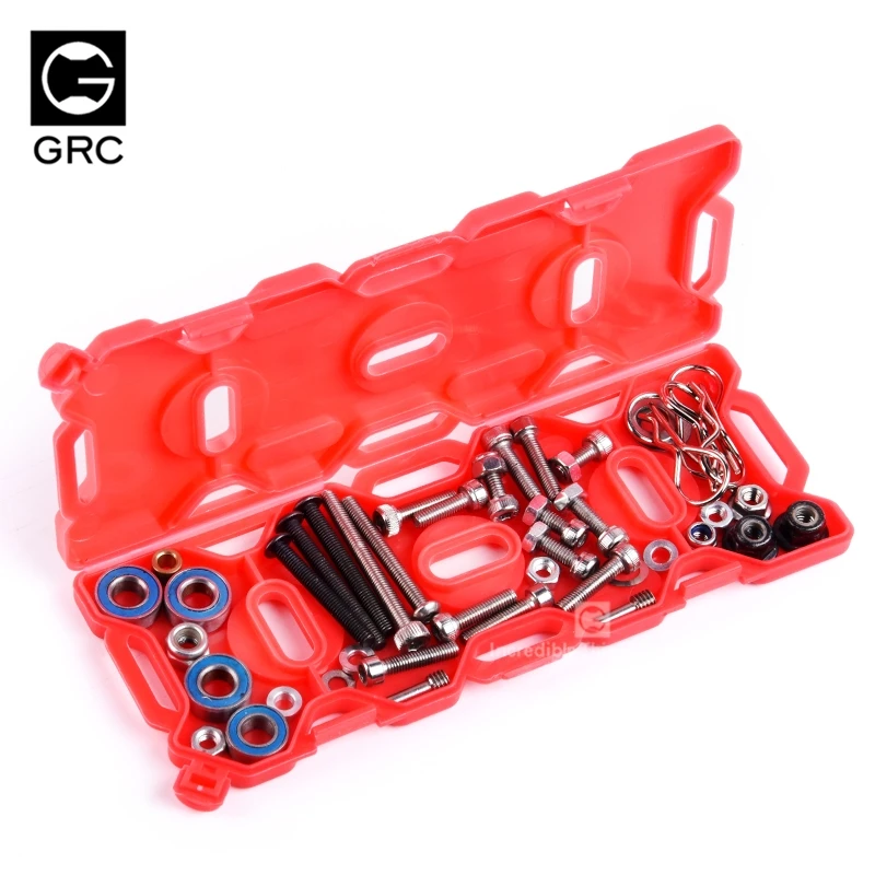 RC Model Car Parts Simulation Decorations Fuel Tank Parts Box 20# with Tail Box Fixed GAX0132D 1/10 Crawler Upgrade Accessories 4
