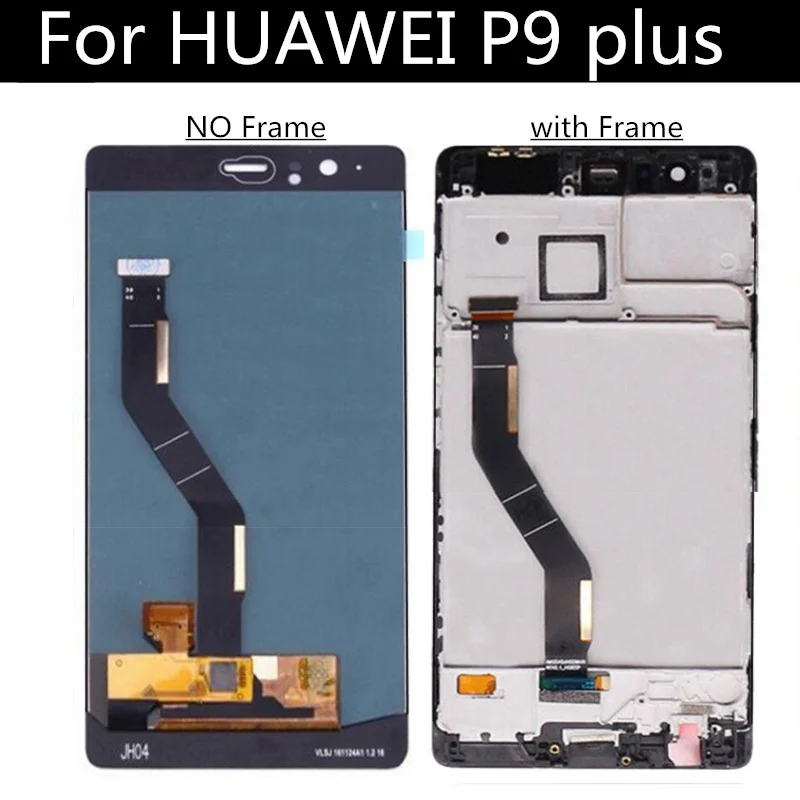 5," для huawei P9 Plus ЖК-дисплей+ сенсорный экран с рамкой дигитайзер сборка Замена для huawei P9PLUS EVA-L09 L19 AL10