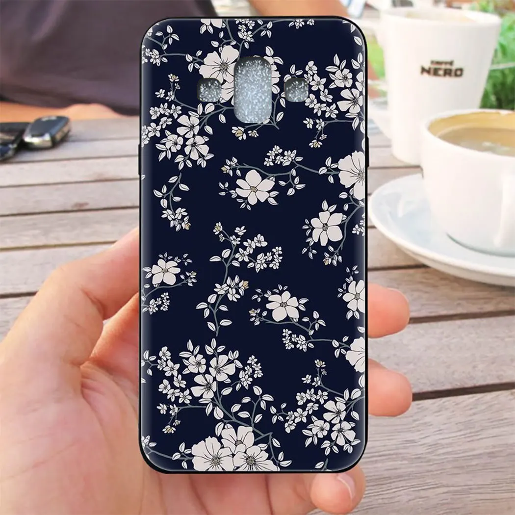 3 Картина Черный и белый цвета цветы Мягкий чехол для samsung A10 20 30 40 50 60 70 A20E A10 20 30 40 50 - Цвет: 3