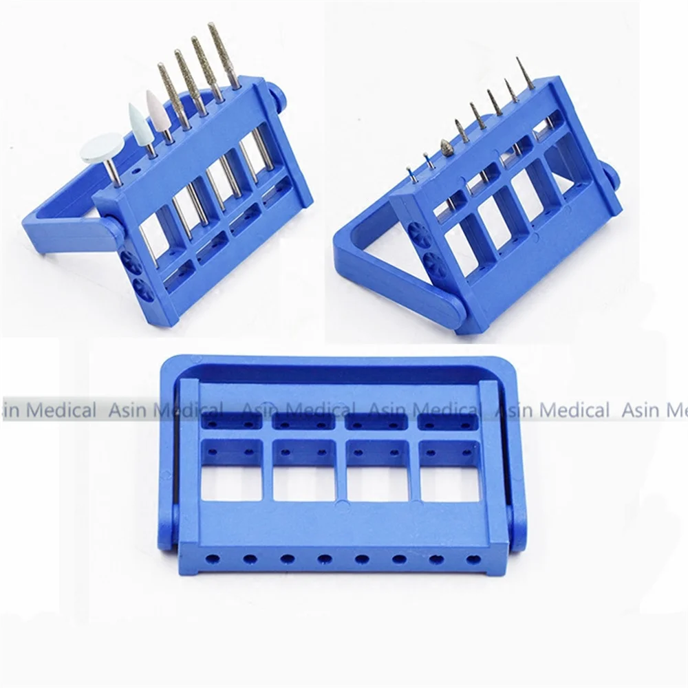 

High Quality 1Pcs Dental Burs Holder Sterilization Disinfection Holder for High Speed Bur Low Speed Bur