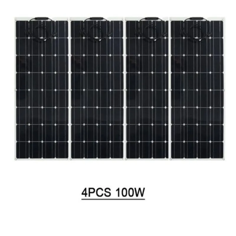Специализирующийся на производстве 100 Вт гибких солнечных панелей, моносолнечных батарей, с полумягкой производительностью