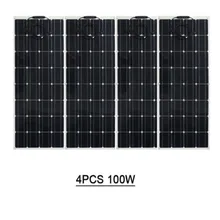 Especializada en la producción de 100 w panel solar flexible mono célula solar con semi-de rendimiento