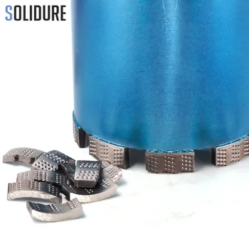 

16pcs/lot diameter 152mm-200mm Shark type diamond core bit segments with 24*4.0*12mm for wet drilling concrete