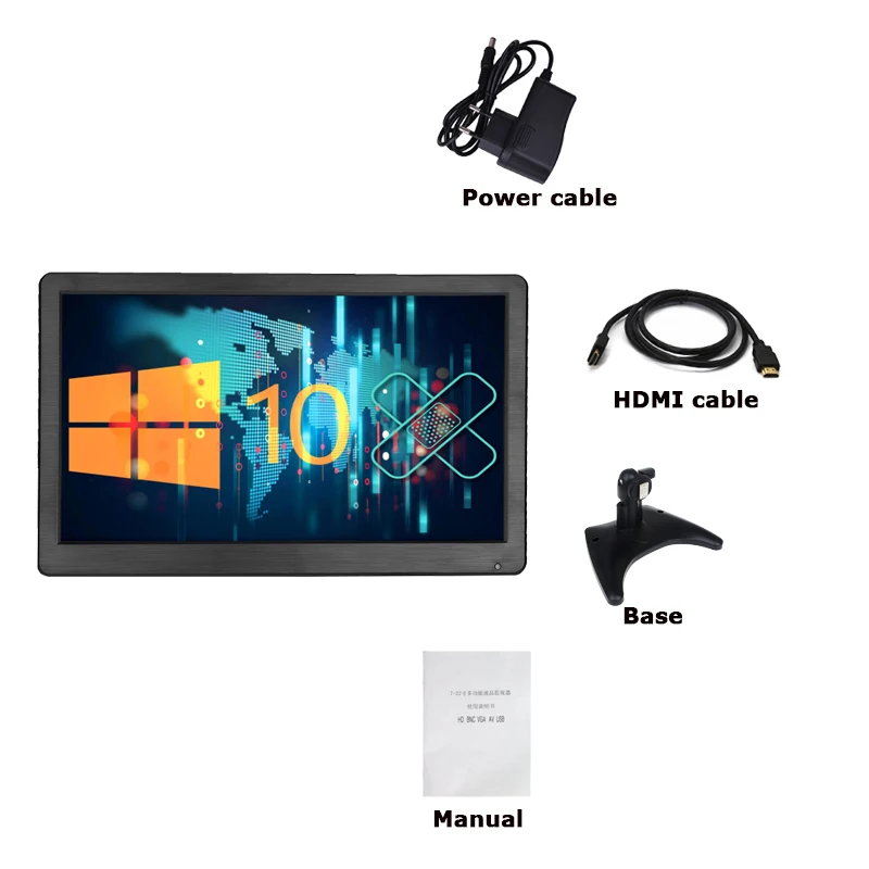 11.6 ġ 16:9 ػ LCD  Ŀ HDMI VGA USB ̽