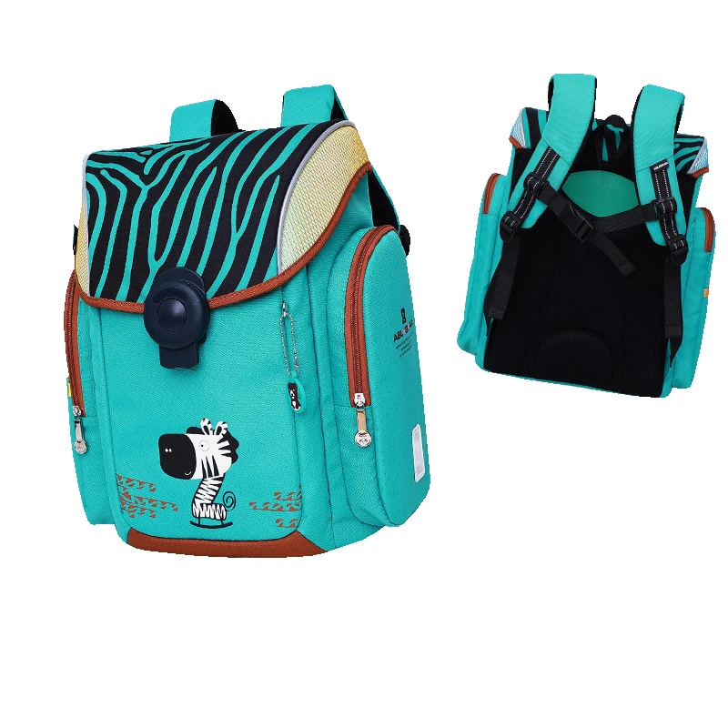 

3D Cartoon Animal Kids Backpack Dinosaur Giraffe Unicorn Flamingo Solid Color Children Pack