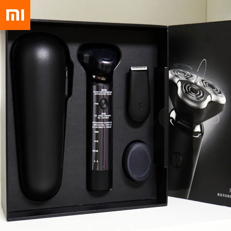 Электробритва Xiaomi Mijia S500C S500 3 в 1 с плавающими головками сухое и влажное бритье