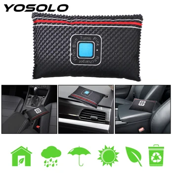 

YOSOLO Moisture Damp Absorber Car Desiccant Anti Mist Moisture Absorbing Bamboo Charcoal Bag Car Silica Gel Dehumidifier Bag