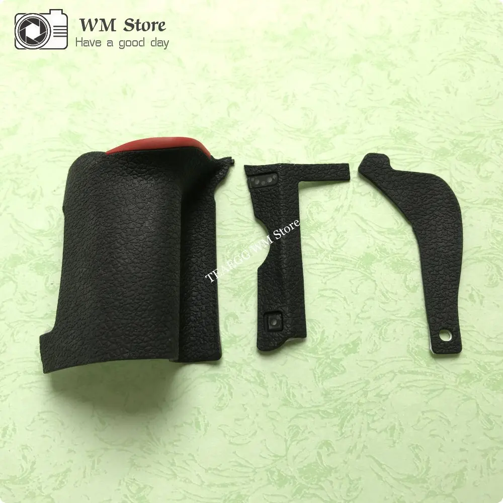 For Nikon D750 Rubber Body Cover ( Grip + Rear Thumb + Side FX ) Camera Replacement Unit Repair Part