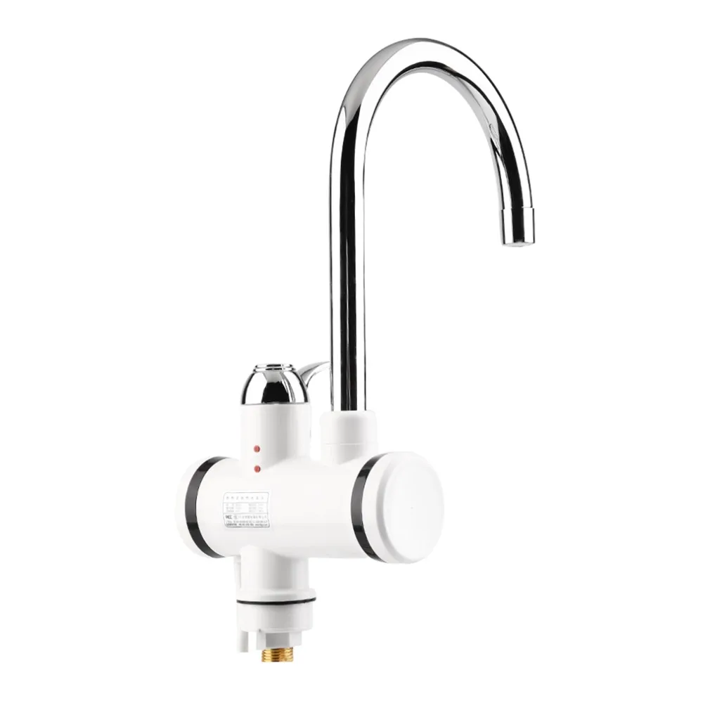

ABS LED Digital Display Faucet Instant Heating Electric Water Heater Tap High Temperature Resistant Faucet Deck Mounted Faucet