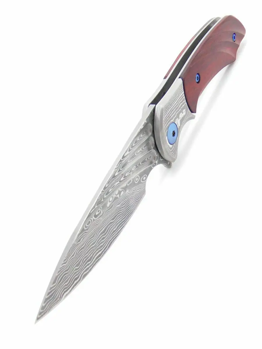

MASALONG Damascus Steel Knife Of Military Tactical Survival Folding Outdoor Utility Kni122