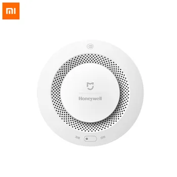

Original Xiaomi Honeywell Smoke Detector Fire Alarm Detector Remote Control Audible Visual Alarm Notification With Mijia APP