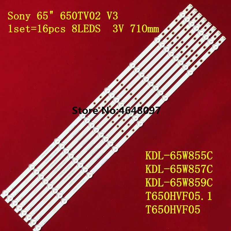 striscia-di-retroilluminazione-a-led-8-lampada-per-sony-65-tv-kdl-65w850c-80908-e213009-650-tv02-cx-65s03e01-2b774-0-a-573