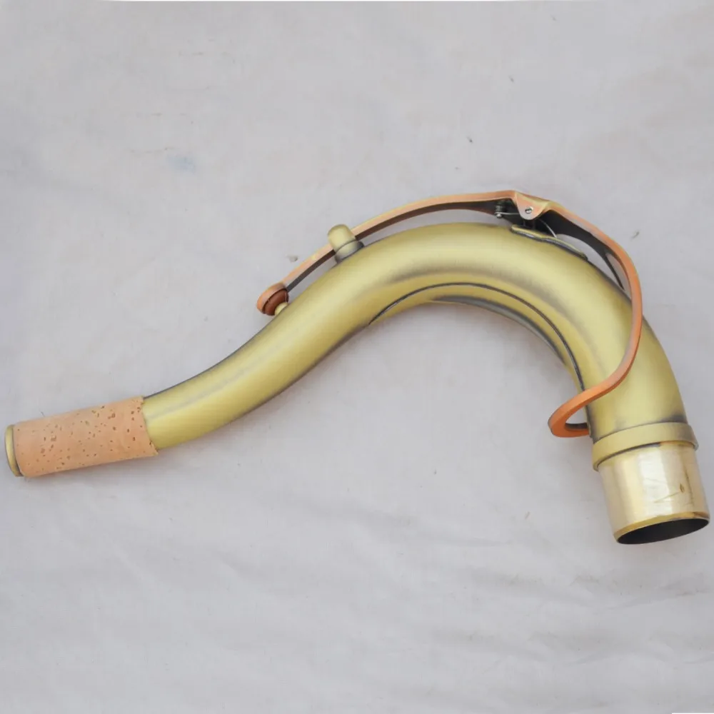 Free Shipping Brand De Xin Bb Tenor Saxophone Necks Bronze Professional Sax Brass Accessories Antique Copper Simulation | Спорт и