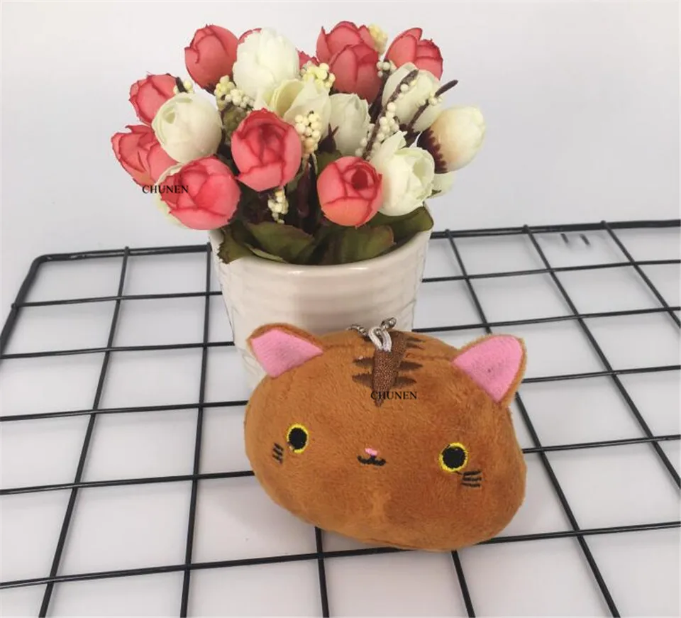 Кошка плюшевые куклы игрушки чучела плюшевая кукла животного маленький брелок плюшевые брелки Плюшевые игрушки подарки на день рождения для детей девочек