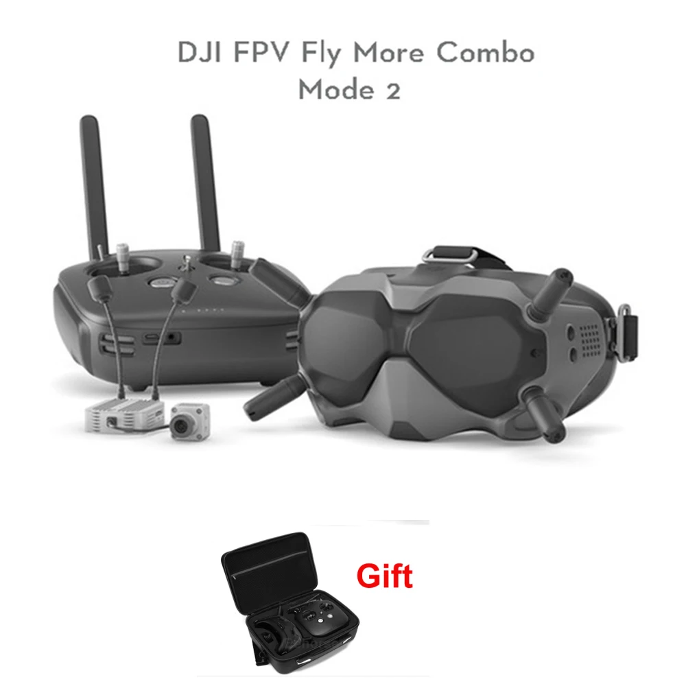 Fly More Combo Right DJI FPV Experience Combo/FPV fly больше комбо включены очки FPV и FPV воздушный блок с новой цифровой системой FPV с сумкой - Цвет: Fly More Combo Right